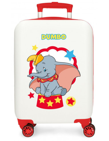 4751325 ABS SUITCASE 50 CM 4W. DUMBO CIRCUS